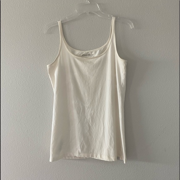 Eddie Bauer Tops - Eddie Bauer Cream-Colored Cami Size Large